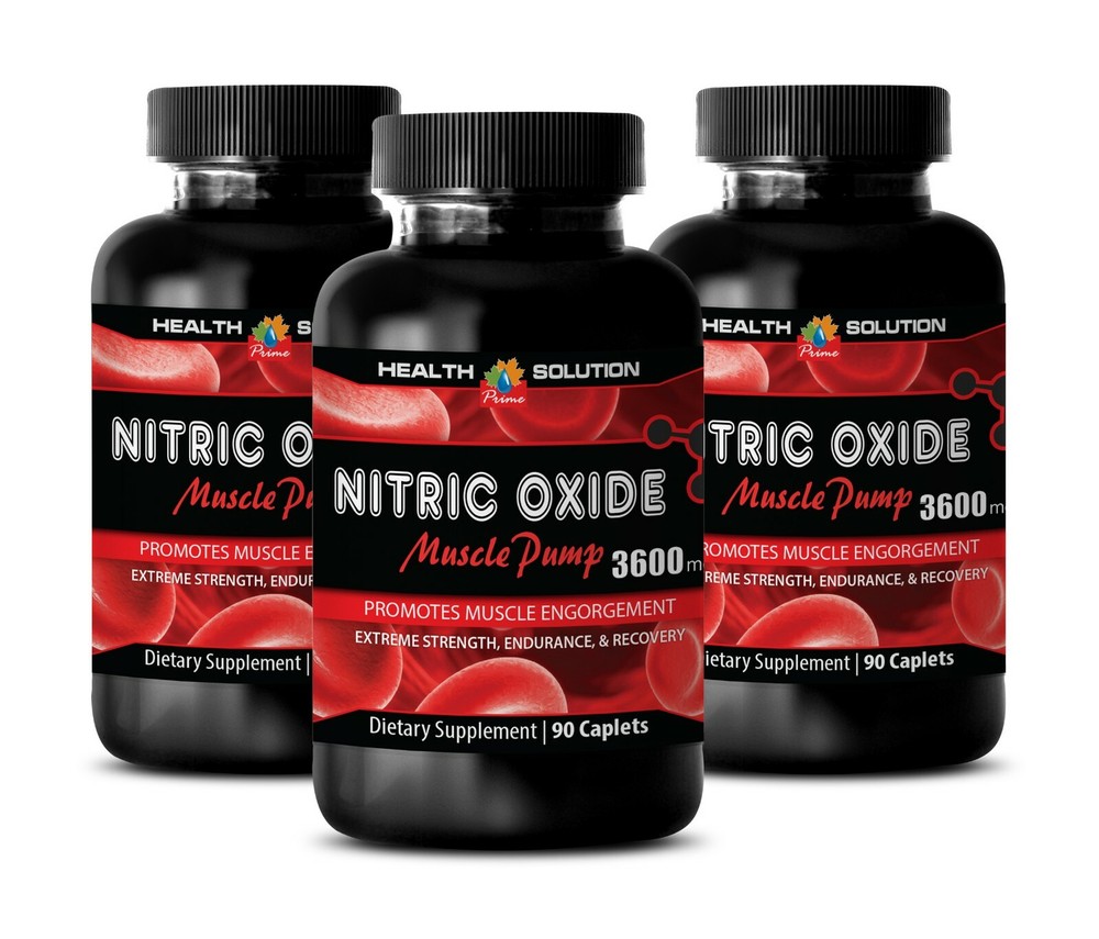 muscle building supplement – NITRIC OXIDE 3600mg – exercise performance boost 3B