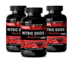 muscle building supplement – NITRIC OXIDE 3600mg – exercise performance boost 3B
