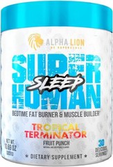 Alpha Lion Super Human Sleep Nighttime Fat Burner Sleep 30 Servings 2 Flavors