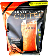 Chike Iced Coffee 20g Whey Protein Powder Mocha 27.1 Oz.EXP 08/2027