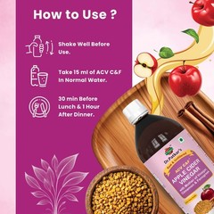 Dr Patkar ACV Cinnamon Fenugreek Sugar Control 500ml