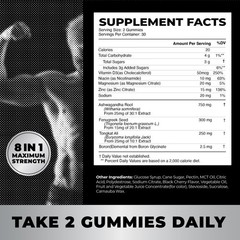 Testosterone Supplement for Men Muscle Growth, 60 Count (Pack of 1)