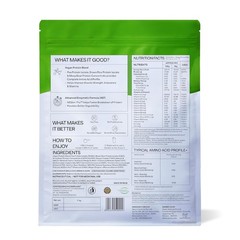 OZiva Bioactive Plant Protein,5.5 BCAA| Pea Isolate| Plant based Protein Powder