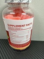 Creatine Strawberry Gummies Creatine 90 Gummies Dietary Supplement New 11/26 V1