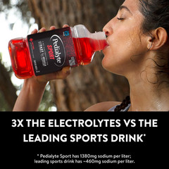 Sports Electrolyte Drink Fruit Punch 1L Bottles 4 Pack Hydration Mix
