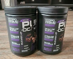 2 BUCKED UP Pump-Ocalypse YUZU & PEACH Non-Stim PRE-WORKOUT 30 Serv Exp 10/2026
