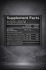 Elefans DiamondHide Creatine Monohydrate Powder 300g 60 Servings Unflavored