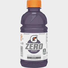 Gatorade Thirst Quencher Zero sugar sports 12 fl oz (Pack of 12)Grape-free ship