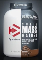 DYMATIZE SUPER MASS GAINER (6 LB) Carbohydrates ISO Elite 100 Whey Protein Amino