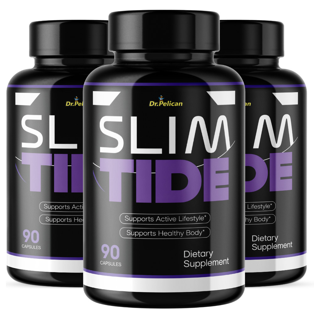 Slim Tide- Bodybuilding & Men’s Health Support- 3 Bottles- 270 Capsules