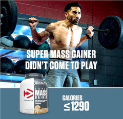 Dymatize Super Mass Gainer, Gourmet Vanilla, 52g Protein, 8 Servings