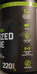 EXCLUSIVE.SEALED.220 SERVINGS PORTIONS.EXP-07-26-39 OZ.micronized creatine.DEAL