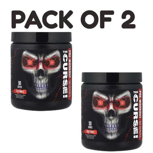 The Curse!®, Pre-Workout, Fruit Punch, 8.9 oz (255 g) PACK OF 2