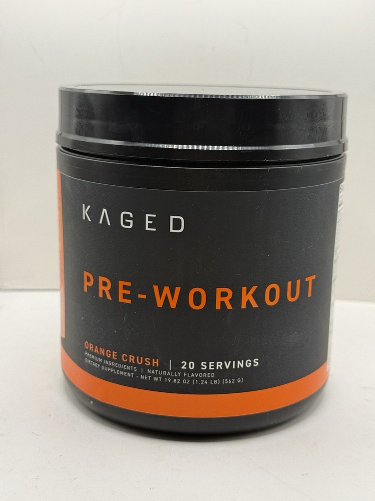 KAGED, Pre-Workout, Orange Crush 1.24 lb (562g) – New!