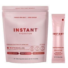 Instant Hydration Sugar Free Electrolytes Powder Packets – 20 Count