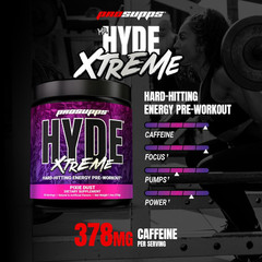 Mr. Hyde Xtreme Pre Workout Powder with Creatine, Beta Alanine & Caffeine – Extr