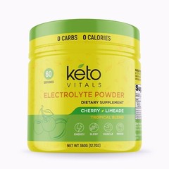 Keto Vitals Electrolyte Powder Cherry Limeade Energy Drink