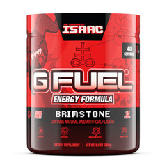 G Fuel The Binding of Isaac Brimstone Tub Endurance Energy Formula 40 Servings