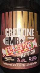 Animal Creatine Monohydrate Smarties Edition HMB+ Powder with Electrolytes 30S