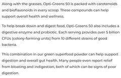1st Phorm OPTI-GREENS 50 Powder 11 oz ( 30 Serv) Natural Berry Flavor BY 11/26