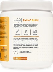Type Zero Amino Burn (Peach Mango) 30 Servings – Pre Workout with Vegan BCAAs