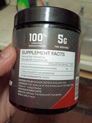 Creatine Monohydrate Powder 60 Servings 2 Month Supply Fast Absorbed