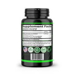 TRIBULUS TERRESTRIS 96% SAPONINS EXTRACT ORGANIC FITNESS SUPPLEMENT 180 CAPS