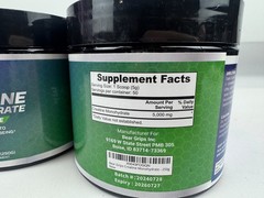 Bear Grips Pure Creatine Monohydrate Powder 50 Servings of Instantized Creatine