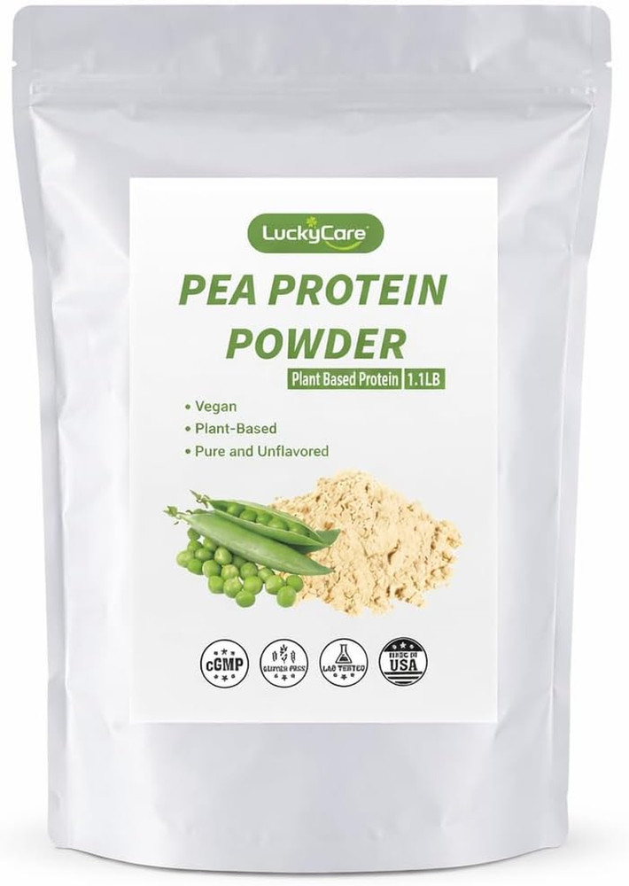 Pea Protein Powder Unflavored Vegan Plant Protein 1.1lb