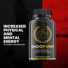 Endopump Capsules, Endo Pump Male Advanced Male Supplement (60 Capsules)