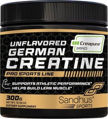 Creapure German Creatine Monohydrate Powder Supplements for Men & Women, Unfl…