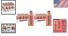 Electrolyte Drink Peach Mango 16 Fl Oz Bottles Pack of 24 Hydration Sports