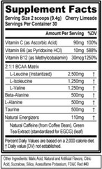EVL Evlution Nutrition BCAA Energy Amino Acid Pre-Workout Powder – All FLAVORS