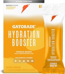Gatorade Hydration Booster Electrolyte Strawberry Watermelon& Tropical Mango 2BX