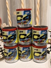 C4 Sport Pre-Workout Hawaiian Punch Fruit Juicy Red 20 Servings 8.9oz 05/27