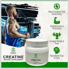 Sense Of Nature Micronized Creatine Monohydrate 90 Servings EXP 05/2026