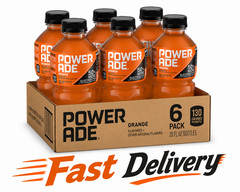 Powerade Orange Sports Drink Multipack Bottles – 20 fl oz (Pack of 6)