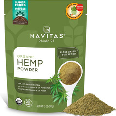 Hemp Powder – Vegan Protein, Fiber & Minerals – for Smoothies, Oatmeal, Baking ,
