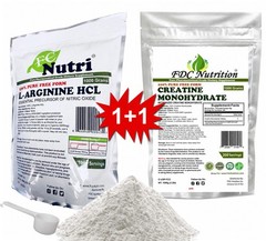 Creatine Monohydrate Powder+Pea Protein+Arginine HCL Powder Bundle Nutrition