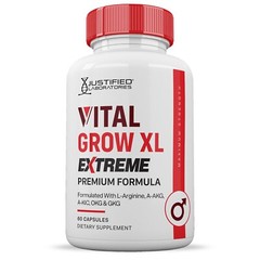 Vital Grow XL Extreme 1600MG For Men Premium Formula Supplement Vitamin Pills