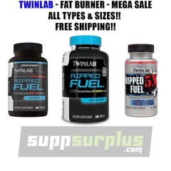 Twinlab Ripped Fuel Tablets – ALL Types – Force Factor & EVL Fat Burner SALE!!!