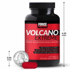 VolcaNO Extreme Pre Workout Nitric Oxide Booster & Muscle Builder Enhanced Focus