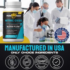 PeakBody Nitric Oxide 90 Tablets – Max Strength Blood Flow & Libido Support