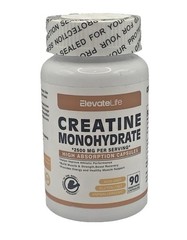 Creatine Monohydrate 2500mg, 90 Capsules Per Serving Exp 07/2026