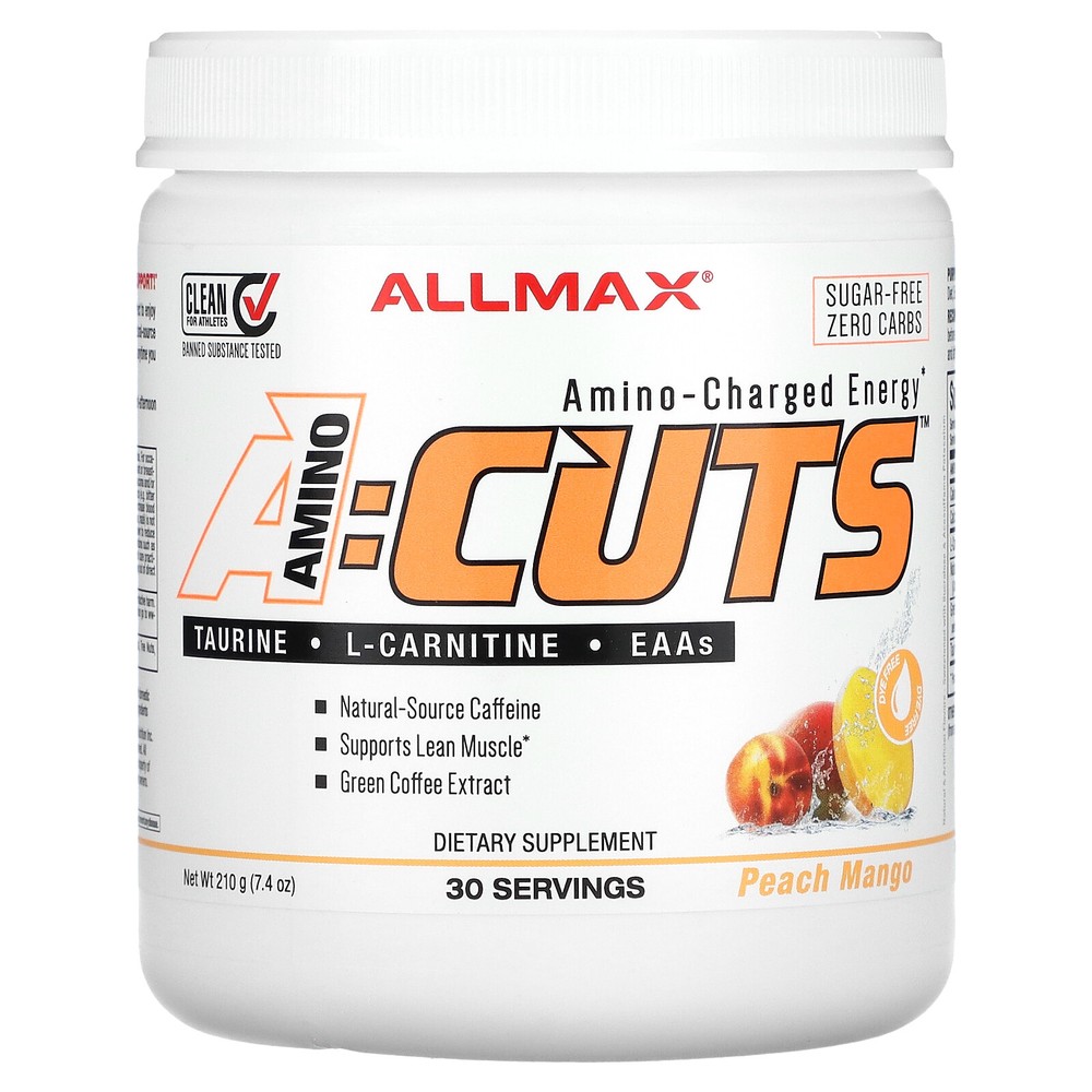 AMINOCUTS, Peach Mango, 7.4 oz (210 g)
