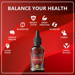 Man Bulge Mens Libidio Boost Performance Tincture Herbal Drops 3 Pack 6 Fl Oz