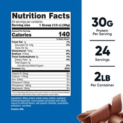 Nutricost Whey Protein Isolate (Chocolate) 2LBS