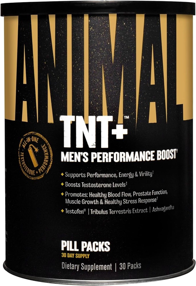 Universal Nutrition Animal TNT+ Mens Support Prostate Support Adaptogen 30 Packs