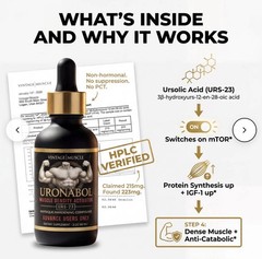 Uronabol:Ult.Dry, Striated, Density & Shredded Gainer By Vintage Muscle 💪🧪🏛️