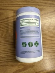 Bloom Nutrition Creatine Monohydrate Powder 9 Oz. Raspberry Lemon 40 Servings
